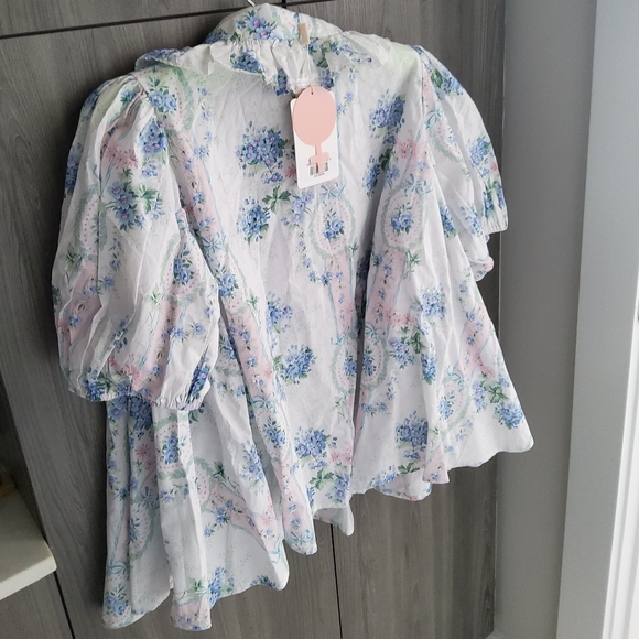 Selkie The Cream Puff Blouse in La Belle Etoile - Picture 12 of 16